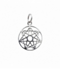 Pendentif Argent Etoile des Sept Archanges Ø18mm