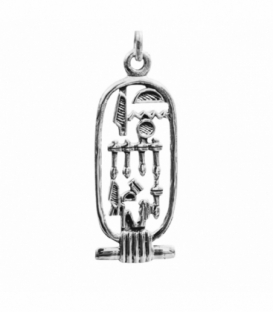 Pendentif Argent Caducée Égyptien 32mm