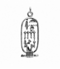 Pendentif Argent Caducée Égyptien 32mm