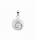 Pendtif Argent Oeil Shiva 16mm