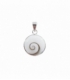 Pendentif Argent Oeil de Shiva 12mm