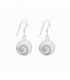 Boucles d'oreilles Argent Oeil Shiva 12mm. Prix Paire