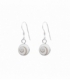 Boucles d'oreilles Argent Oeil Shiva 8mm Prix Paire