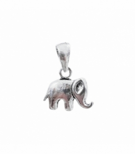 Colgante Plata Elefante 1,00cm