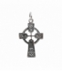 Pendentif Argent Croix Celtique Saint Patrick 28mm