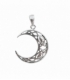 Pendentif Argent Luna 22mm