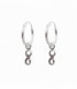 Creoles Argent 12mm Infini 12mm Prix paire