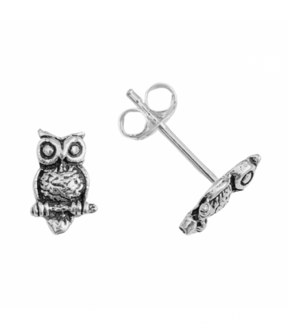 Boucles d’oreilles Hibou