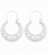 Boucles d'orielles Argent Filigrane 30mm. Prix Paire