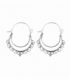 Boucles d'oreilles Argent Filigranes. Prix Paire