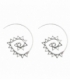 Boucles d'oreilles Spirale 1,90cm