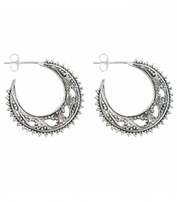 Boucles d'oreilles Argent Vielli 2,60cm