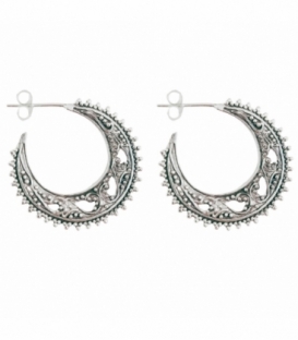 Boucles d'oreilles Argent Vielli 2,60cm Prix Paire