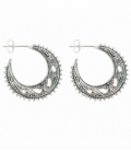 Boucles d'oreilles Argent Vielli 2,60cm Prix Paire