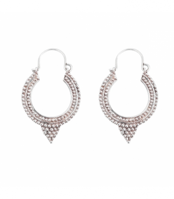 Boucles d'oreilles Argent Viielli 3,10cm