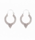 Boucles d'oreilles Argent Viielli 3,10cm