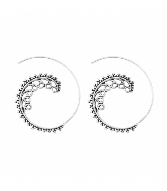 Boucles d'oreilles Spirale 3,00cm