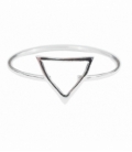 Anillo Plata Triangulo 152