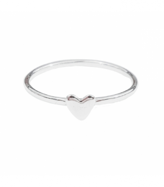 Anillo Plata Corazon 119