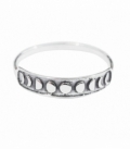 Anillo Plata Fases Luna