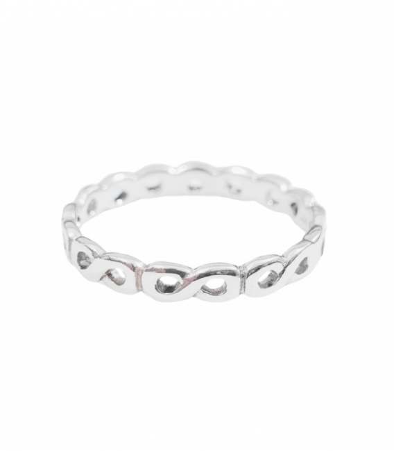 Bague Argent Infinis 107