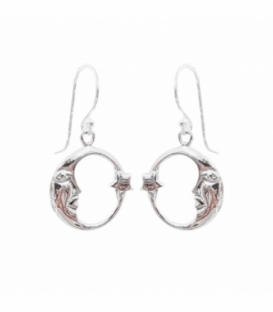 Boucles d'oreilles Lune 105