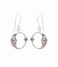 Boucles d'oreilles Lune 105