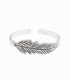 Bague Argent Pied Midi Plume