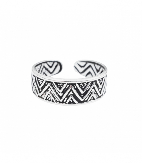 Bague Argent Pied Midi