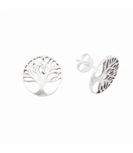 Boucles d'oreilles Argent Arbre de Vie Prix Paire