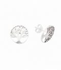 Boucles d'oreilles Argent Arbre de Vie Prix Paire