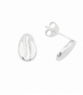 Boucles d'oreilles Argent Coquille Prix Paire