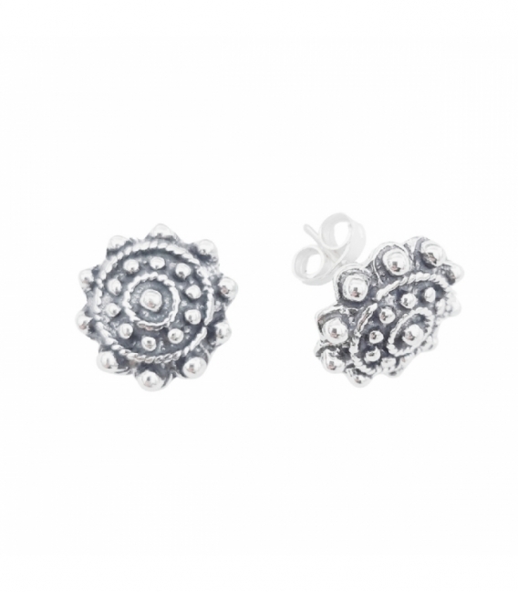 Boucles d'oreilles Argent Charro Ø12mm Prix Paire