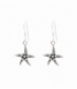 Pendiente Plata Estrella de Mar. Precio Par