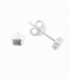 Boucles d'oreilles Argent Fleur 6mm Prix Paire