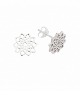 Boucles d'oreilles Fleur Mandala