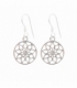 Boucles d'oreilles Argent Mandala. Prix Paire