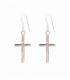 Boucles d’oreilles Croix