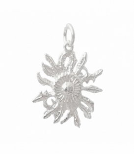 Pendentif Argent Eguzkilore 30mm