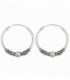 Créoles Argent Bali 20 X 1.5mm Prix Paire