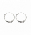 Créoles Argent Bali 16 X 1.5mm Prix Paire