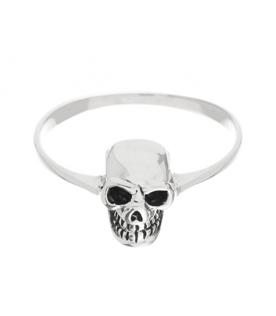 Anillo Plata Calavera