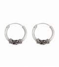 Aro Bali Plata 16 X 2mm Precio Par