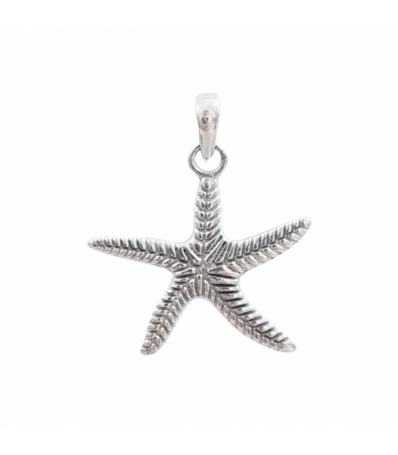 Pendentif Argent Étoile de Mer 20mm