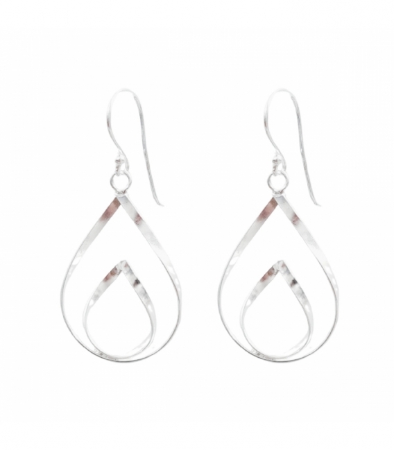 Boucles d'oreilles Argent Créateurs 25mm Prix Paire