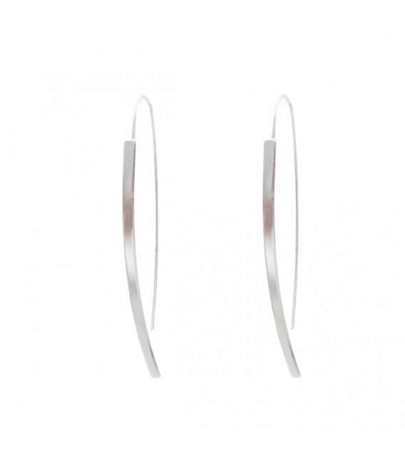 Boucles d'oreilles Argent Créateurs 55mm Prix Paire