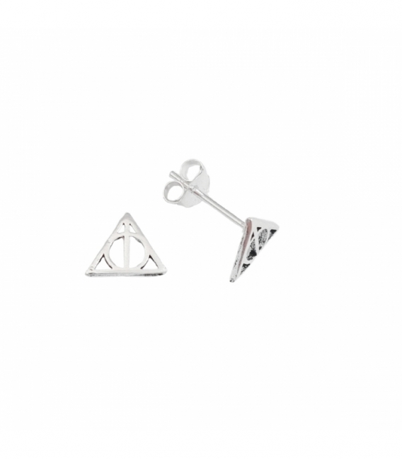 Boucle d'oreilles Argent Relique de la Mort 8mm Prix Paire