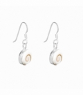 Boucles d'oreilles Argent Oeil de Shiva 10mm Prix Paire