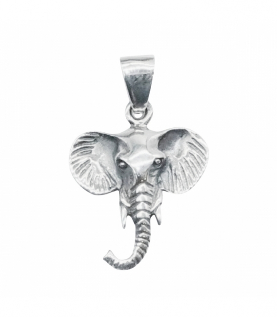 Pendentif Argent Éléphant 2,10cm