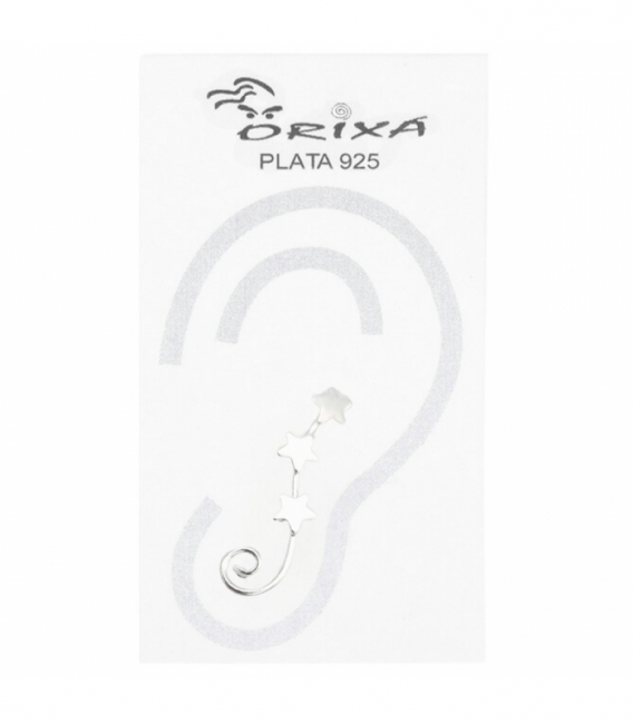 Pendiente Plata Trepador 123 Precio Par